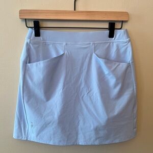 NWT RLX Ralph Lauren Skirt Built in Shorts Women's Size XS Baby Blue Athletic